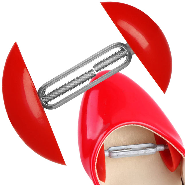 Schoenspanner - Schoenoprekker - Verstelbaar - Rood - 2 Stuks