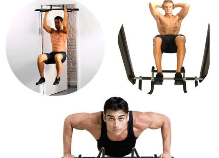 Multifunctionele optrekstang | Pull Up Bar | Grijs | Tot 100 kg
