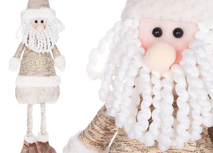 Kerstkabouter | 1 Stuk | Verstelbaar In Hoogte | Wit | 57-80 cm