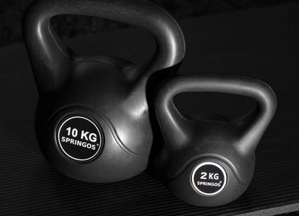Kettlebell | Zwart | 2 kg