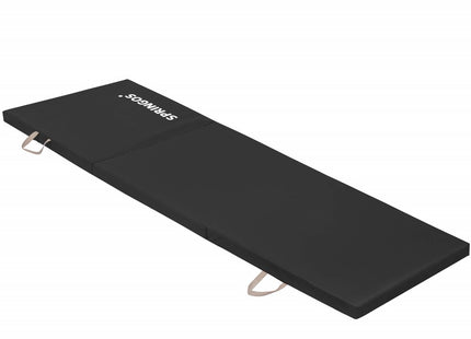 Fitnessmat | 3 Delig | 180 x 60 x 5.5 cm | Zwart