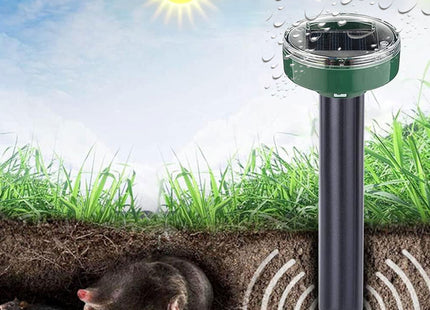 Mollenverjager - Mollenbestrijding -Diervriendelijk - Solar - 4 Stuks