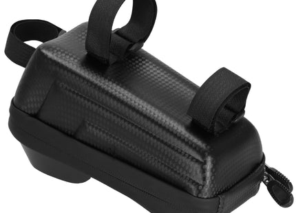 Fietstas - Inclusief Telefoonhouder - Waterdicht - Etui/Tas -  Klittenband - Zwart - Transparant