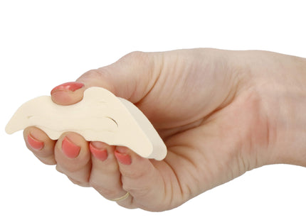 Voorvoetkussen - Schoenvuller - Inlegzool -Pijnverlichting -  Pads - Filler - Hakken - Crème - 2 Stuks
