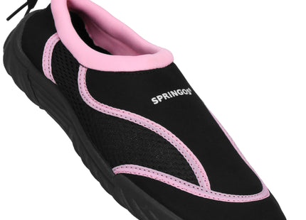 Waterschoenen - AQUA Shoes - Sneldrogend - Rubber - Unisex - Roze/Zwart - Maat 38