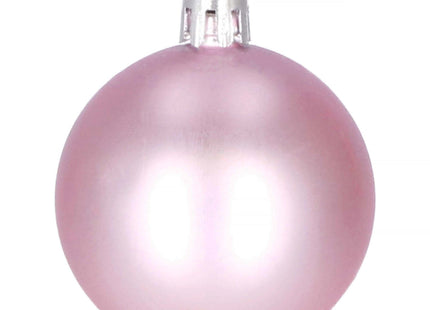 Kerstballen | 30 Stuks | 6 cm | Roze