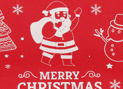 Kerstzak | Cadeautas | Merry Christmas | Rood/Wit/Groen