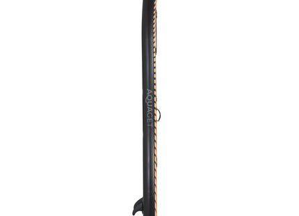SUP Board - Opblaasbaar Paddle Board - Met Tas - Met Zitje -Inclusief Accessoires - Complete Set - Max. 220KG - 350x83,5cm - Zwart/Oranje