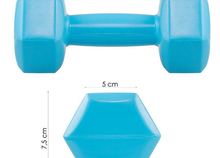 Dumbbell Set - 1 KG - Blauw - Oefengewichten