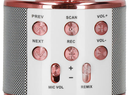 Draadloze Microfoon - Voor Kinderen - Zingen - Bluetooth - Roze
