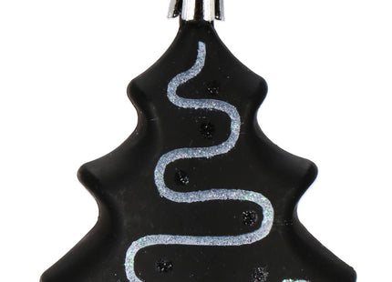 Kerstballen | 77 Stuks | Zwart