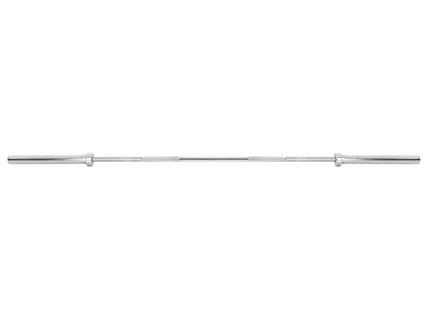 Actiget®  Halterstang | Barbell | Chroomstaal | 220 cm | 50 mm | 2 Klemmen
