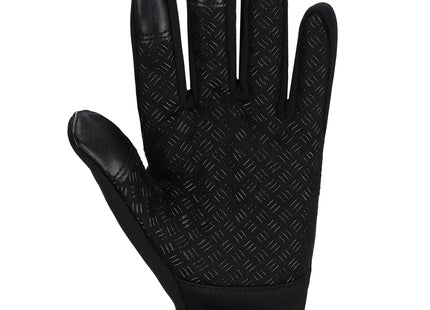 Handschoenen - Touch - Zwart - Nylon - Unisex - Maat L