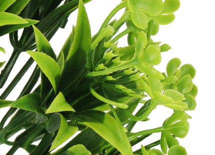 Kunstplant - Kunstbladeren- Sierboeket - Takken - Groen - Twijg - 33 cm