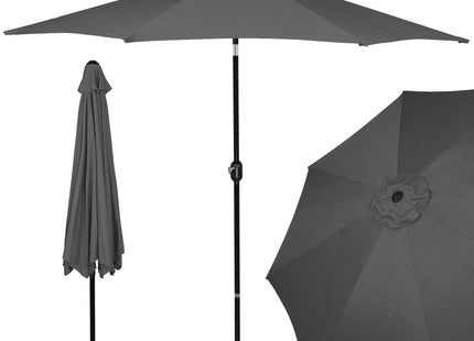 Parasol | Parasols | Kantelbaar | Met Ventilatie | Antraciet | Ø300 cm