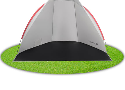 Strandtent | Pop-Up Strandtent | UV Filter | Inclusief Draagtas | 120 x 210 x 120 cm | Grijs