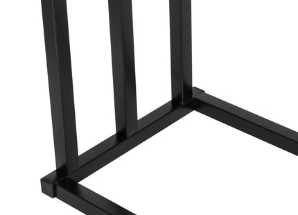 Handdoekrek | Metaal/Hout | Staand | Zwart