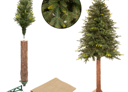 Kunstkerstboom Op Stam | Dennenhout | 180 cm | Zonder Verlichting