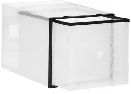 Schoenenbox | Sneakerbox | Kunststof | Transparant | 1 Stuk | 20.5 x 28.5 x 20 cm