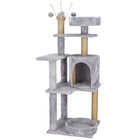Krabpaal - 5 Etages - Voor Katten - Toren - Meubelbescherming - 45 x 45 x 127 cm - Grijs