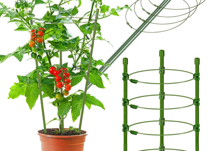 Plantensteun - Ringsteun - Bloemen - Groen - 91 Cm