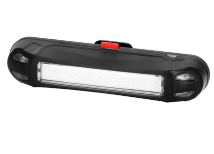 Fietszadel - Lamp - Geventileerd - Siliconen - Zwart - Licht