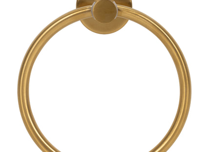 Handdoekring  | Badkamerhanger | Handdoekrek | RVS | Ring | Glanzend | Goud | 3 Kg
