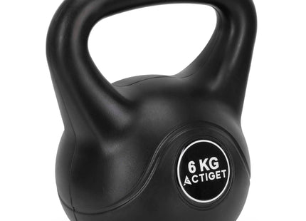 Kettlebell | Kettle Bell | Zwart | 6 kg