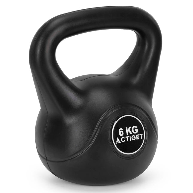 Kettlebell | Kettle Bell | Zwart | 6 kg