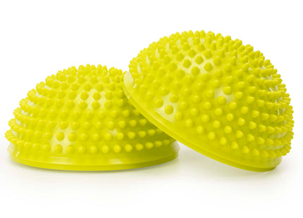 Massage Bal | Set Van 2 | Triggerpoint Bal | Massage | Massage Accessoires | Geel | 9 cm