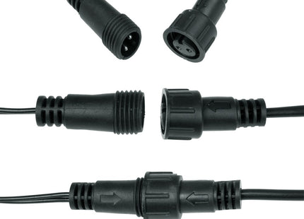 IJspegel Verlichting | Kerstverlichting Buiten | 12 m + 2.5 m Snoer | 300 LED | Flash | Koppelbaar | Koel Wit