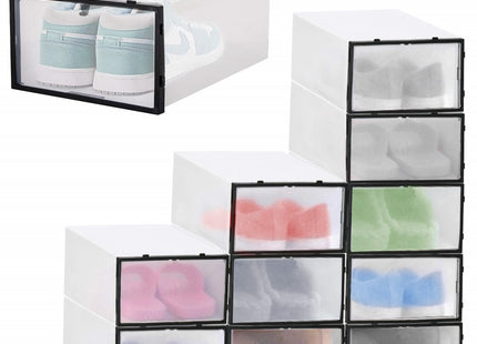 Schoenenbox | Sneakerbox | Kunststof | Transparant | 1 Stuk | 34 x 23 x 13.5 cm