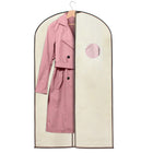 Kledinghoes - Kleding Organizer - Opberghoes - Venster - Ritssluiting - Crème - 130 cm