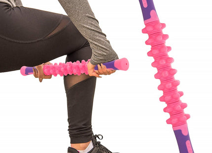 Massage roller | Triggerpoint roller | Massage accecoires | Roze | 45 CM