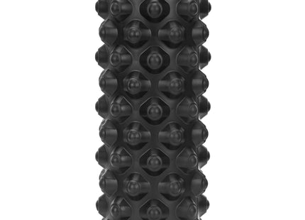 Foamroller | Foam Roller | Medium Hardheid | Triggerpoints | 33 cm | Zwart
