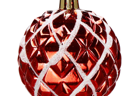 Kerstballen | 42 Stuks | 3/4/5/6 cm | Rood/Groen/Wit