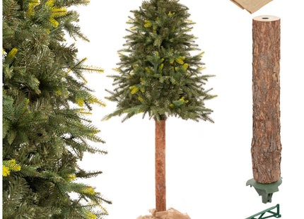 Kunstkerstboom Op Stam | Dennenhout | 150 cm | Zonder Verlichting