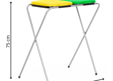 Vuilniszakkenhouder - Frame voor Afvalzakken - Standaard - 2 delen - Geel/Groen - 20 Kg