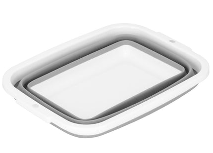 Wasmand | Opvouwbare Wasmand | 8.5L | Grijs/Wit