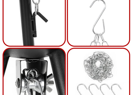 BBQ Tripod - Driepoot - Inclusief Rooster - 51 x 152 cm
