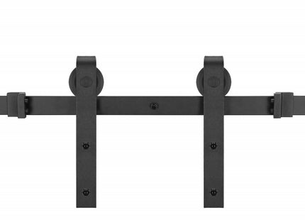 Schuifdeursysteem | Schuifdeuren & Toebehoren | Bladdikte 35-45 mm | 183 cm | Tot 100 kg | Zwart