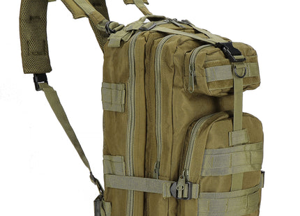 Rugzak | Backpack | Wandelrugzak | Tactical Backpack | 38 Liter | Camouflage | Groen/Bruin/Beige