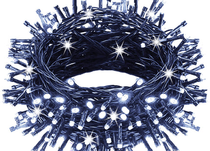 Kerstboomverlichting | met 300 LED Lampjes | 15 M | Koud Wit | Flits