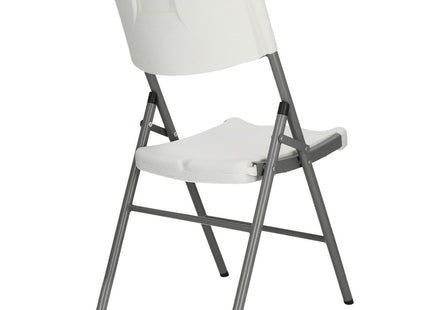 Campingstoel | Kampeerstoel | Vouwstoel | Klapstoel | Polyetheen | Wit