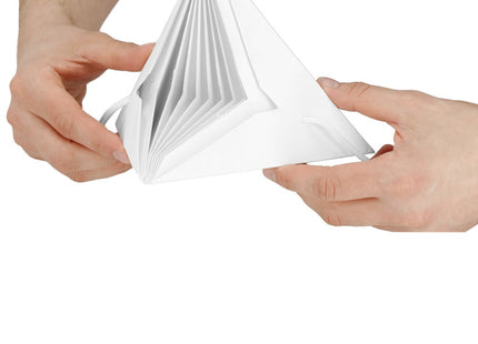 Kerst Ster | Papier | Opvouwbaar | 30 cm | Wit