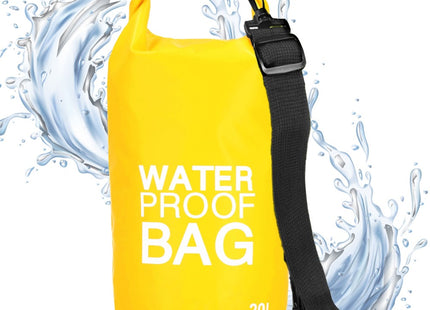 Drybag | Waterdichte Tas | 20 Liter | Geel