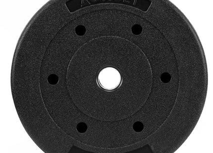 Halterschijf | 1 x 5 kg | Kunststof | Zwart | 29 MM