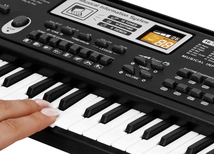 Keyboard - Inclusief Microfoon - Piano - 61 Toetsen