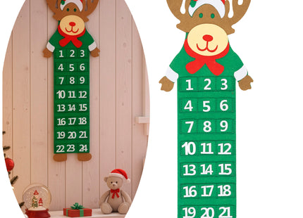 Adventskalender | 24 lades | Vilt | Rendier