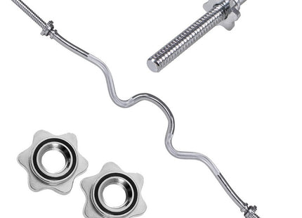 Halterstang | Barbell | Chroomstaal | 120 cm | 25 mm